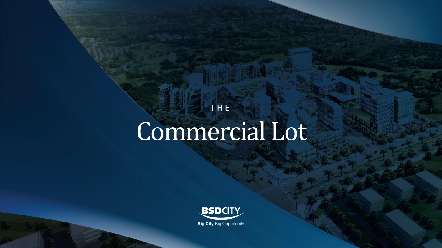 Kavling Commercial BSD City